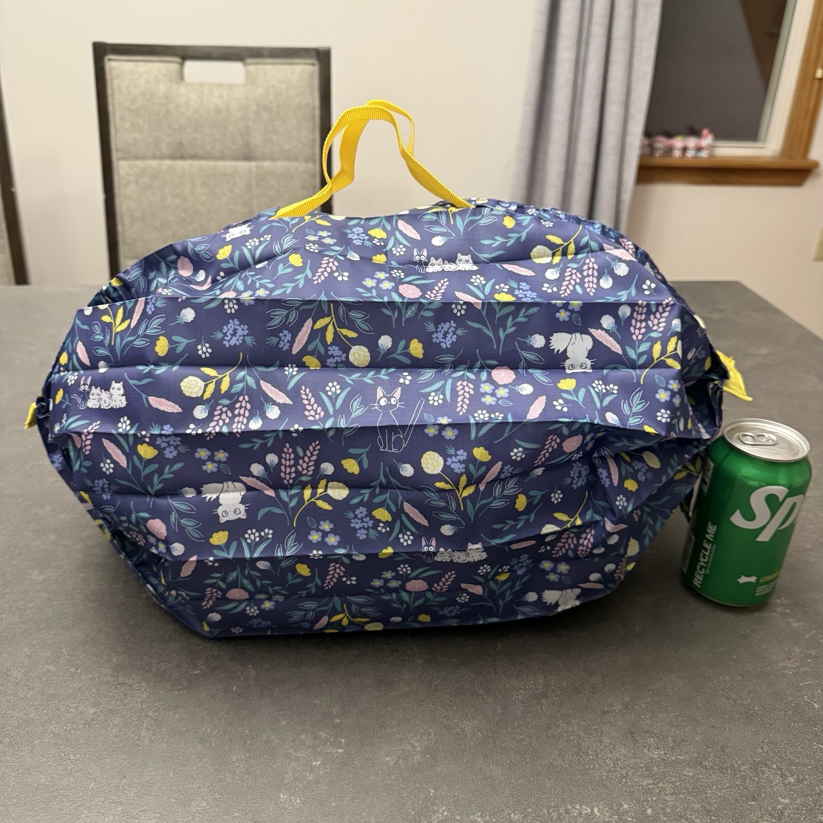 Shupatto Kiki Cat Delivery Service Studio Ghibli Foldable tote Bag Med Japanese