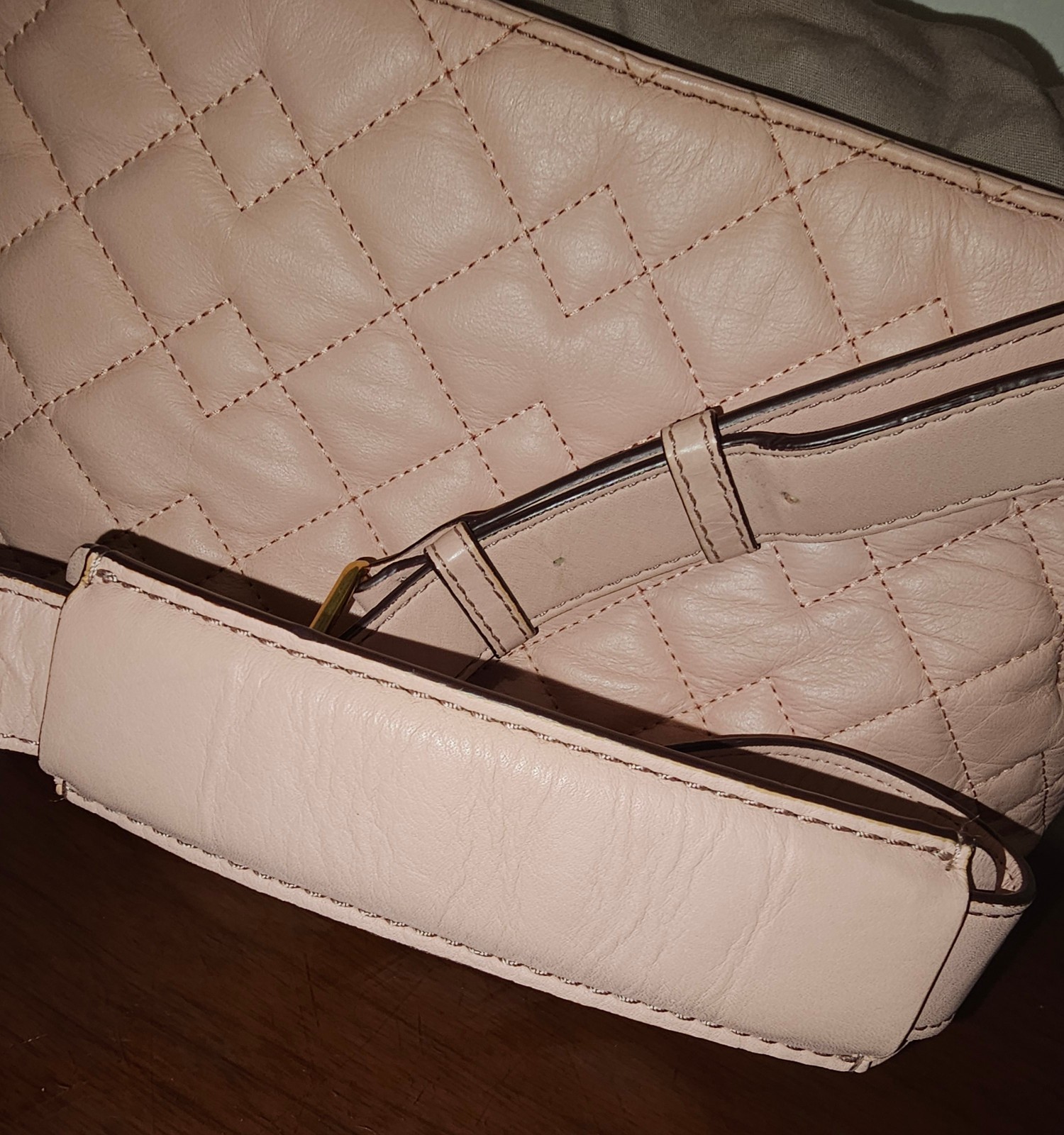 Marc By Marc Jacobs Natasha Q Pink Quilted Crossbody Shoulder Bag-GUC!