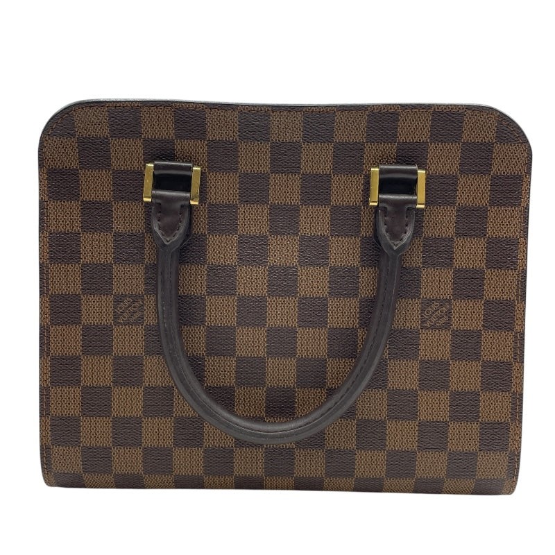 LOUIS VUITTON Triana Brown Damier Handbag N51155 #OKB4137