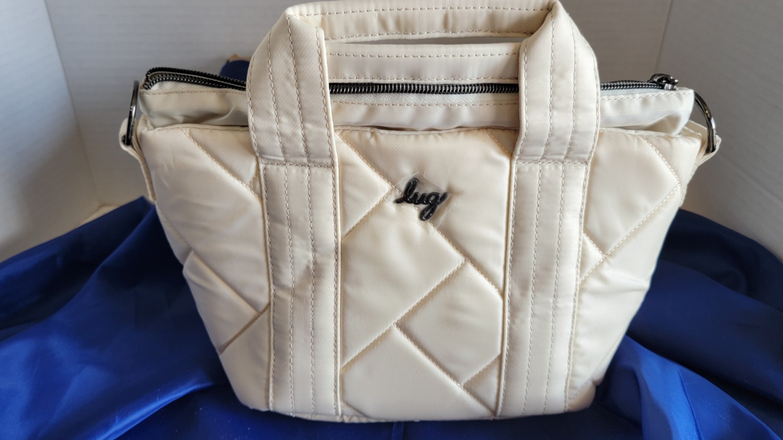 Lug NEW Dary Mini Crossbody Handbag Purse Ivory / Cream