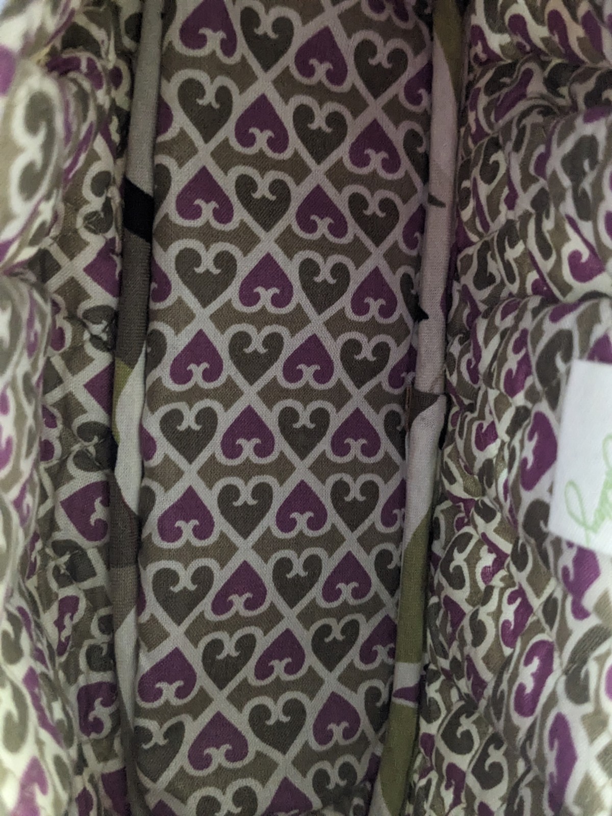 Spring Summer Small Vera Bradley Frannie Portobello Road Crossbody/Shoulder Bag