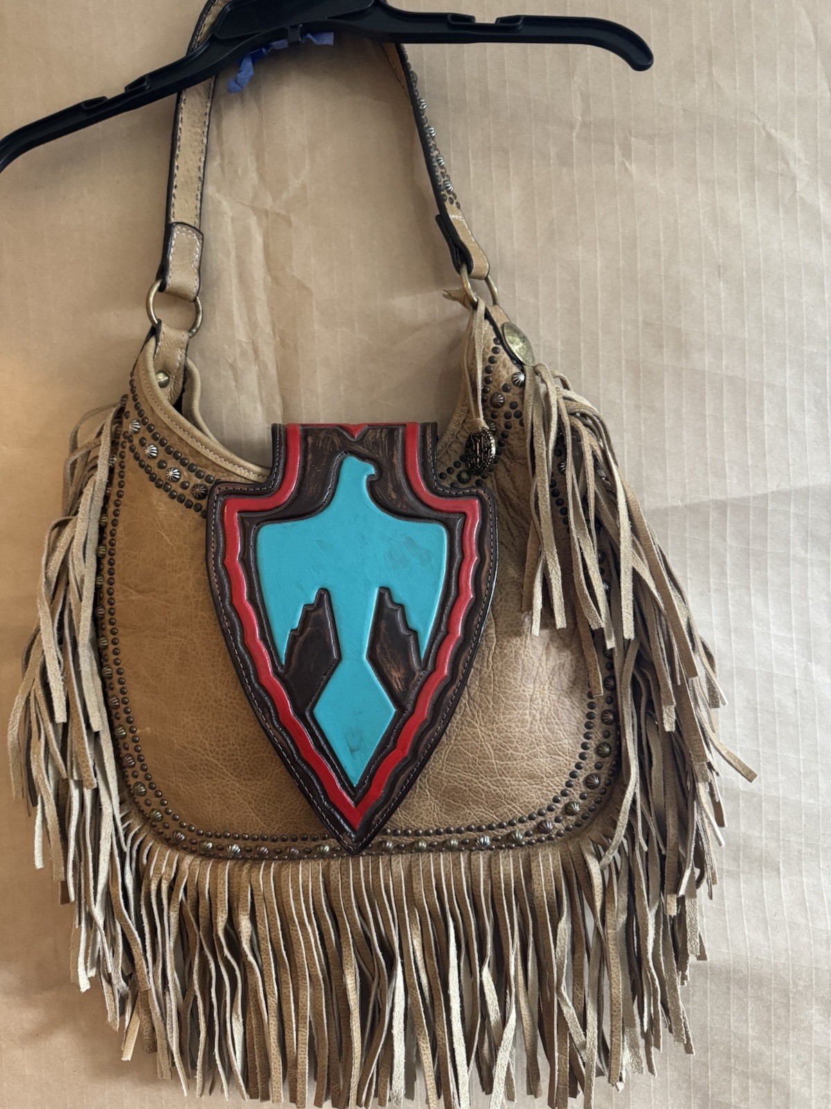 Double J Saddlery Western Leather Shoulder Bag