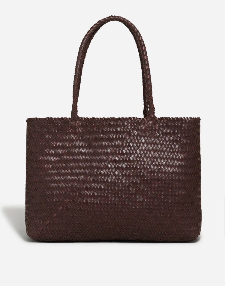 Madewell The Signature Woven Tote Leather Bag