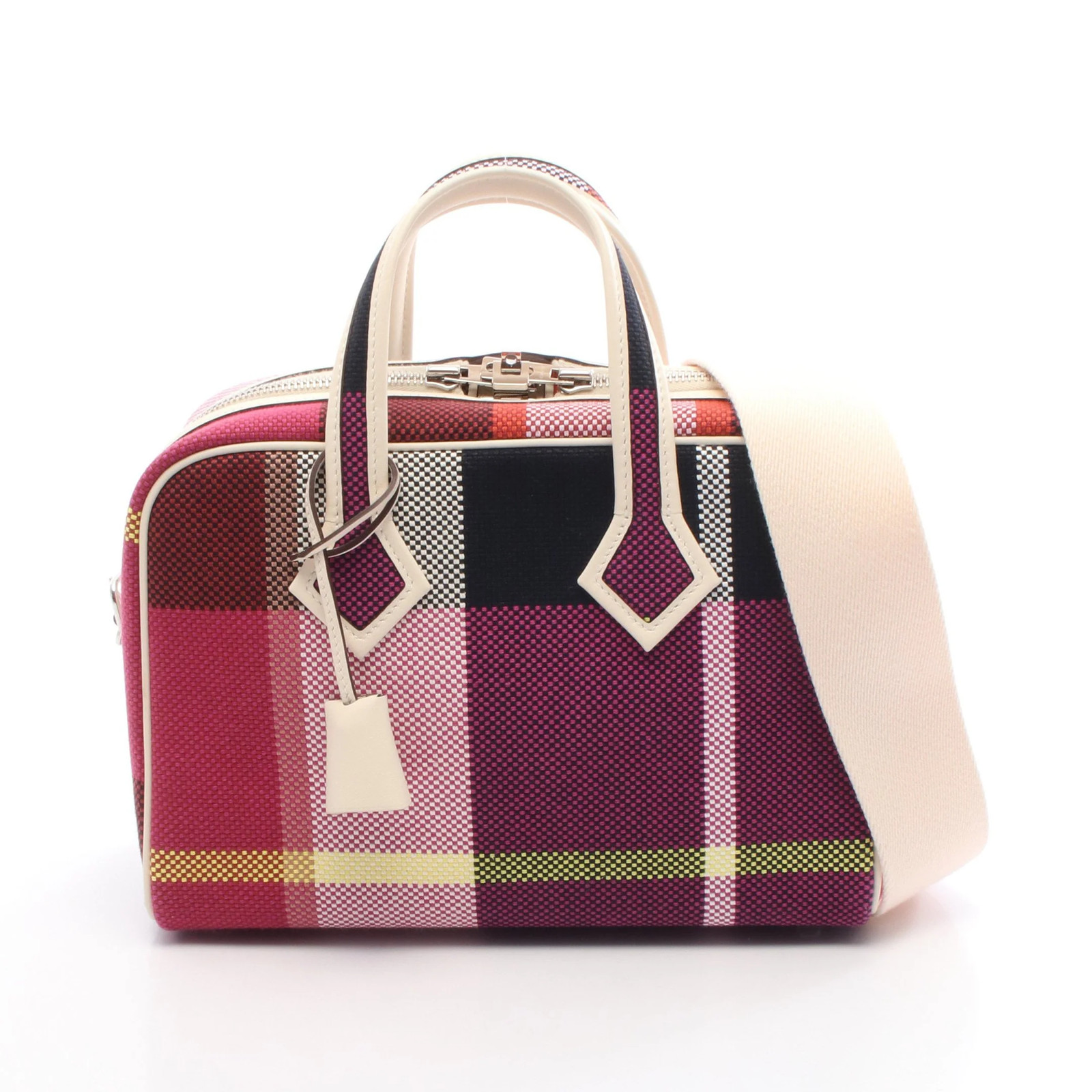 Hermes Victoria Shoulder Bag White #RCB7394