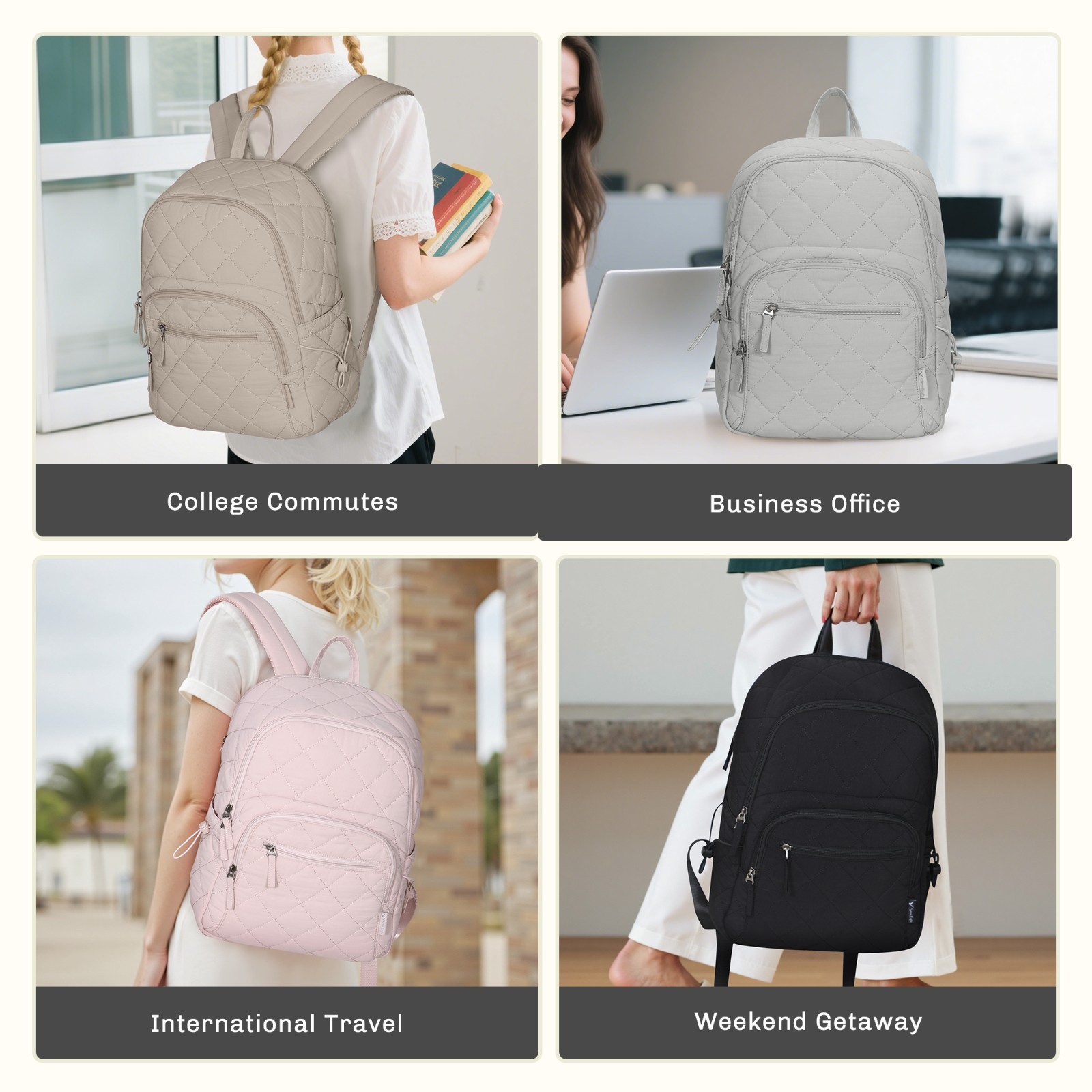 Hynes Eagle 20L College Laptop Backpack,Travel Backpack for Women Casual Daypack
