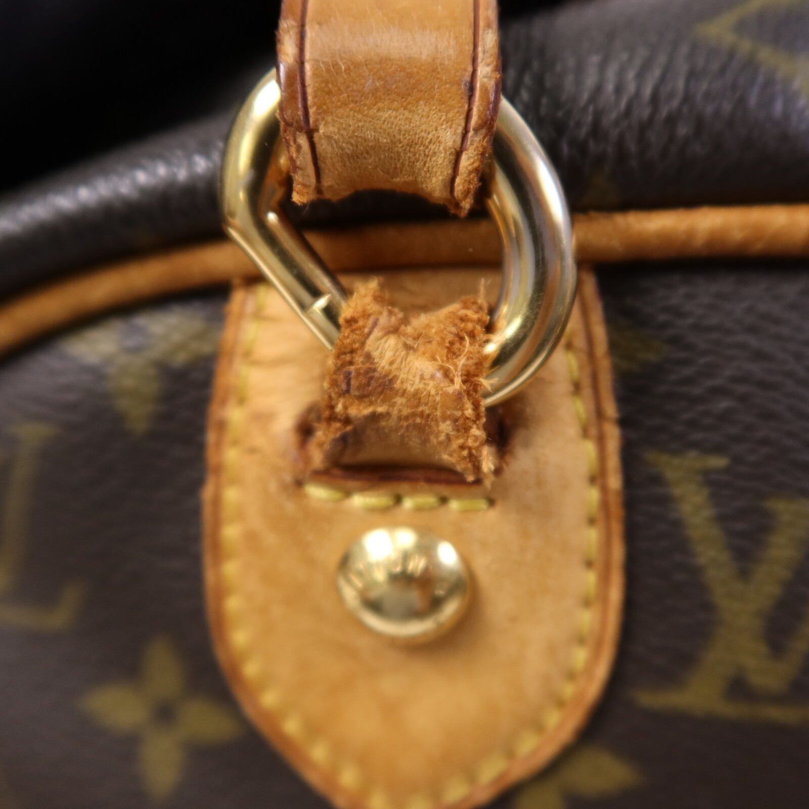 LOUIS VUITTON LV GHW Montorgueil PM Shoulder Bag M95565 Monogram Brown