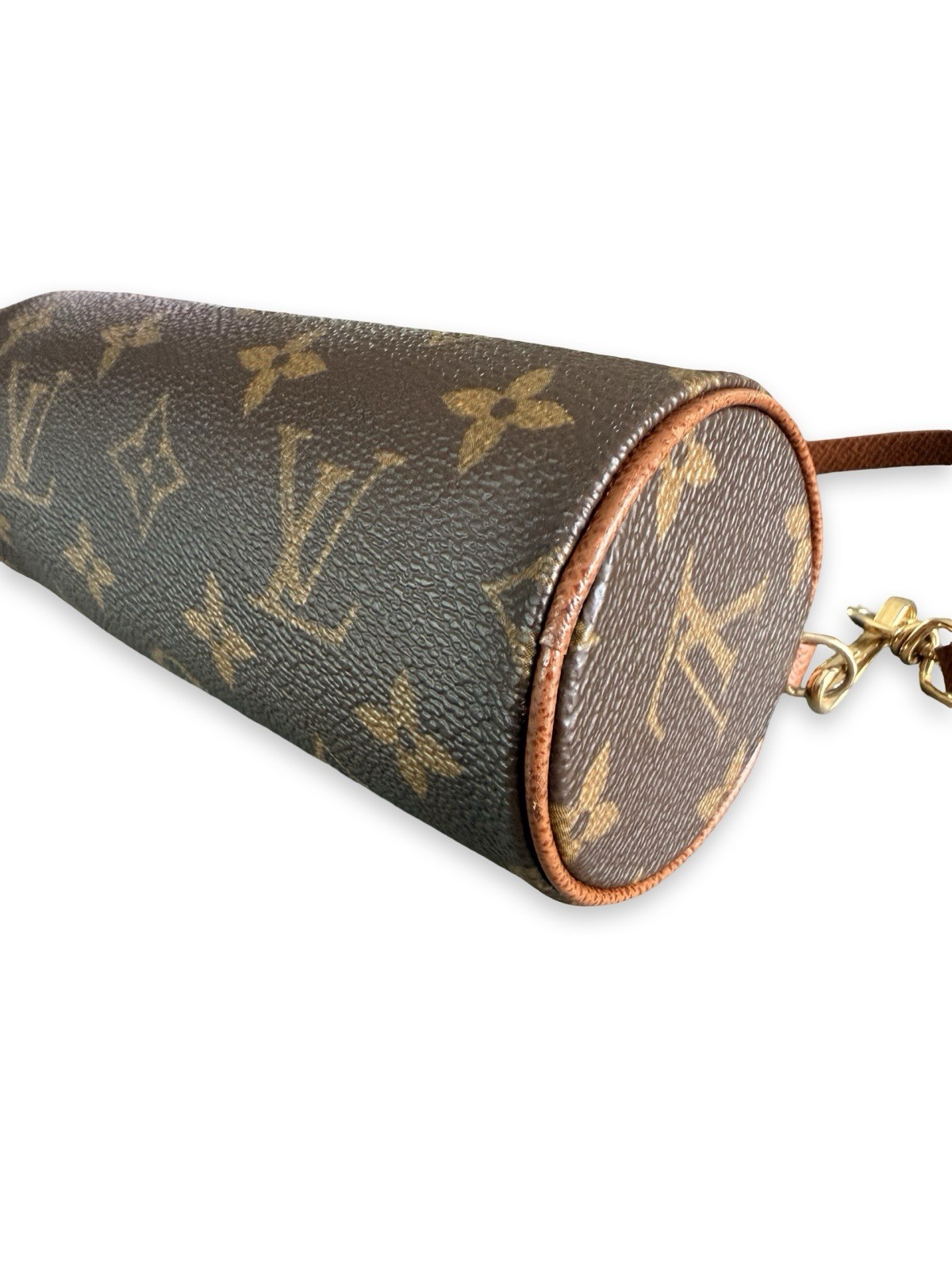 Louis Vuitton Mini Papillon Pochette Pouch Bag Monogram Canvas Vintage