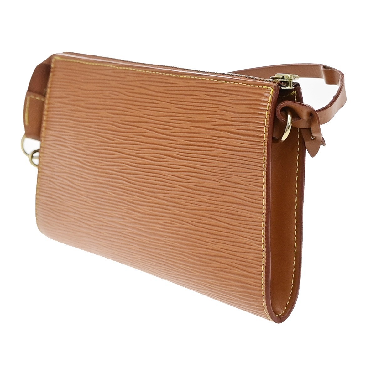 LOUIS VUITTON Pochette Accessoires Hand Bag Epi Leather BN France M52948 35MA706