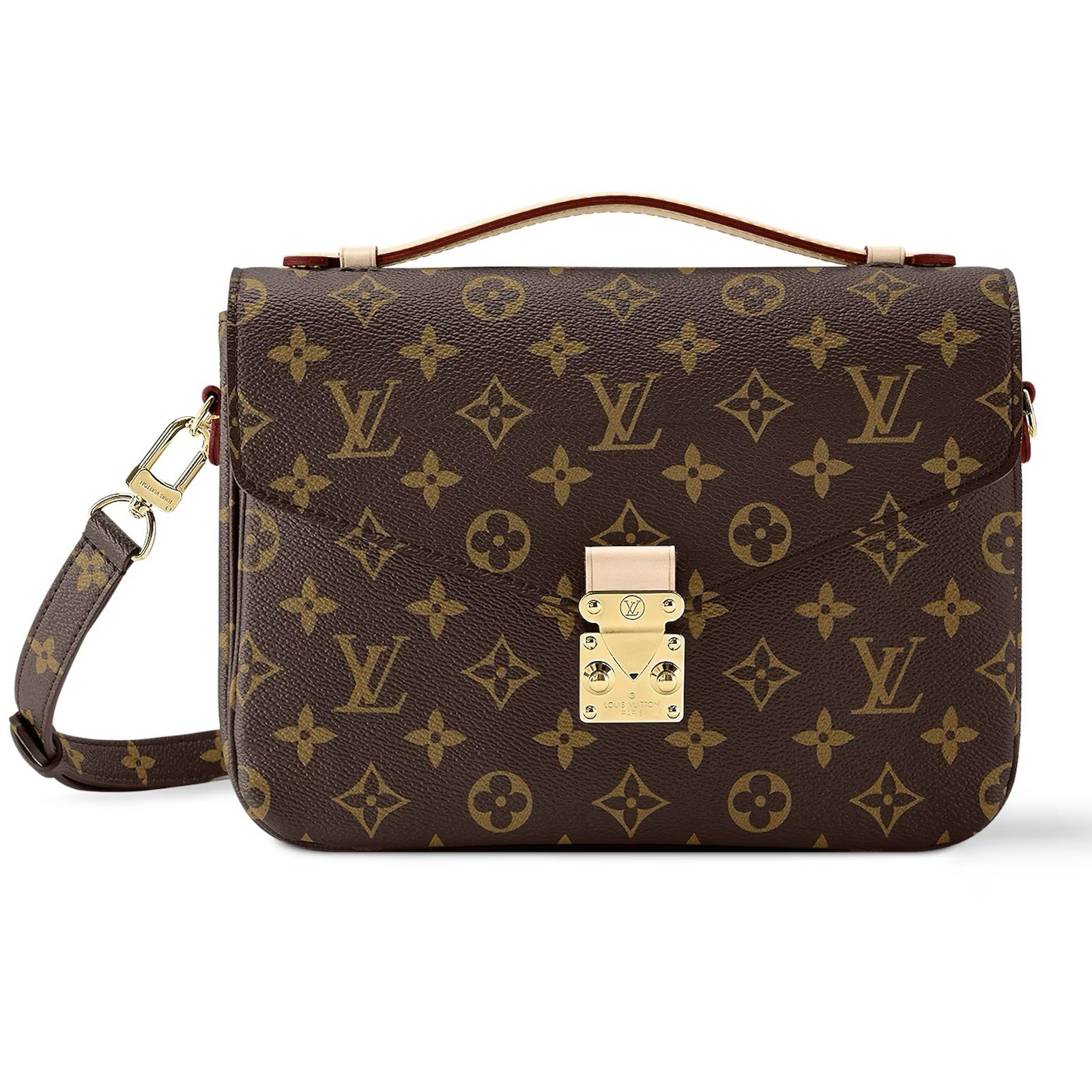 Authentic Louis Vuitton Pochette Metis Monogram Canvas M44875 Crossbody Bag