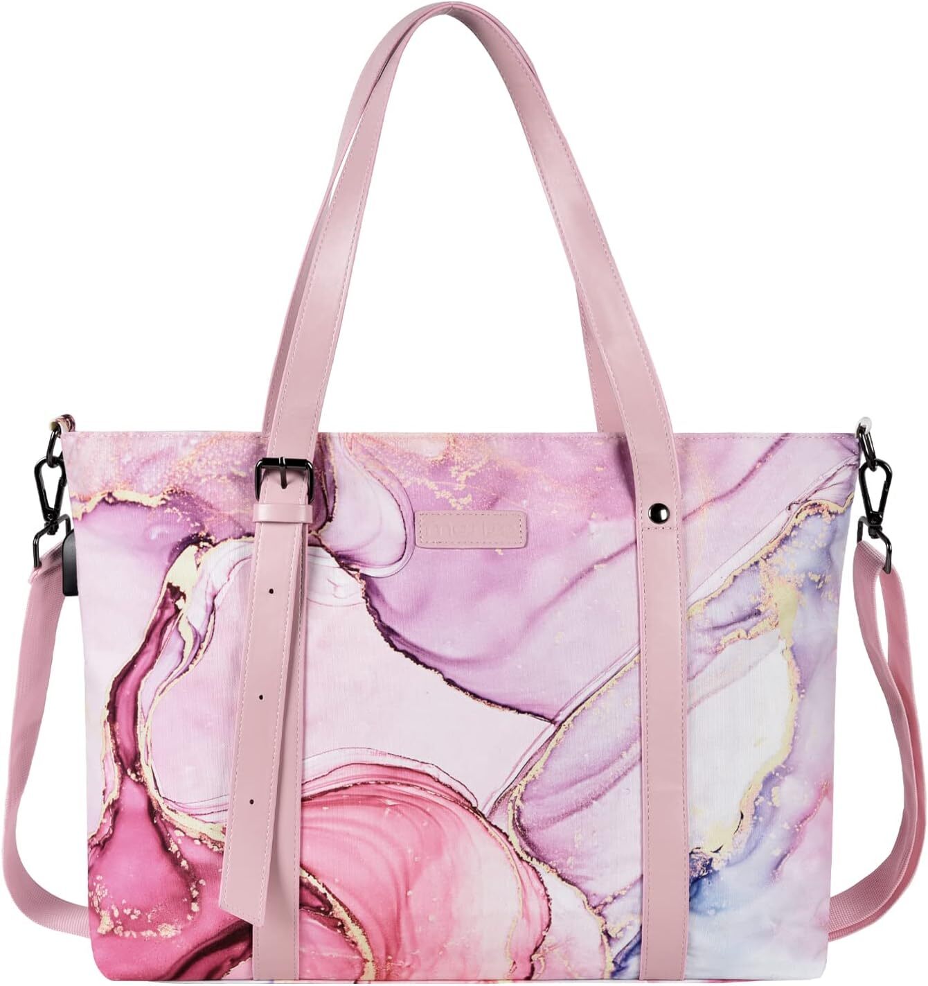 17-17.3 inch USB Port Laptop Tote Bag with Adjustable Top Handle Bag for Women