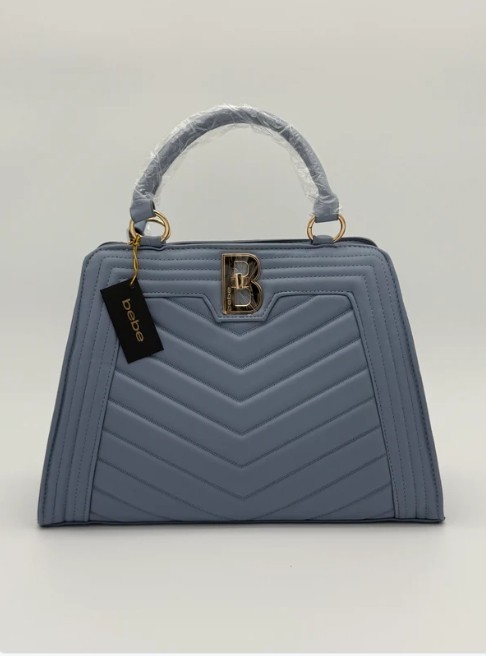 BEBE Katrina Satchel – (Blue Slate)
