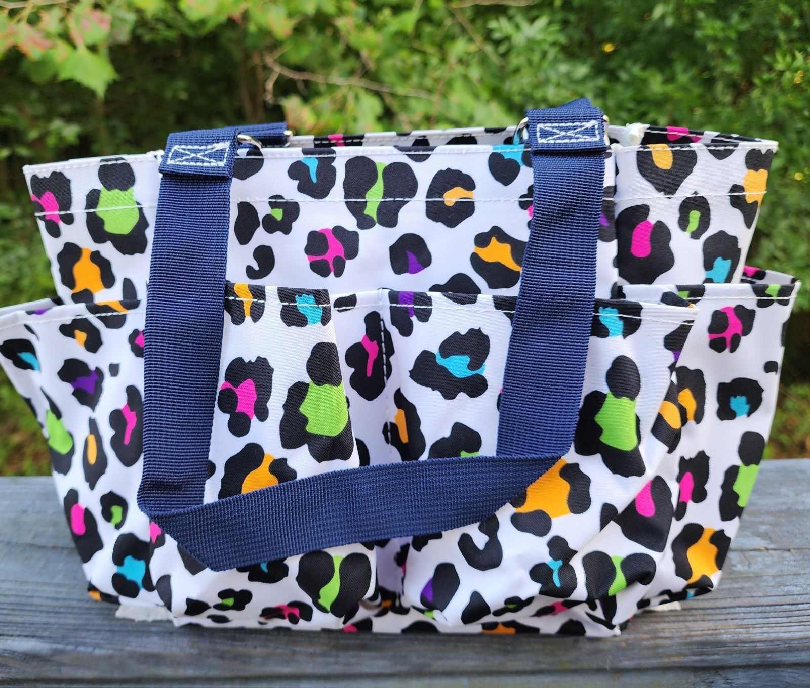 Popping Cheetah NGIL Small Caddy Utility Tote