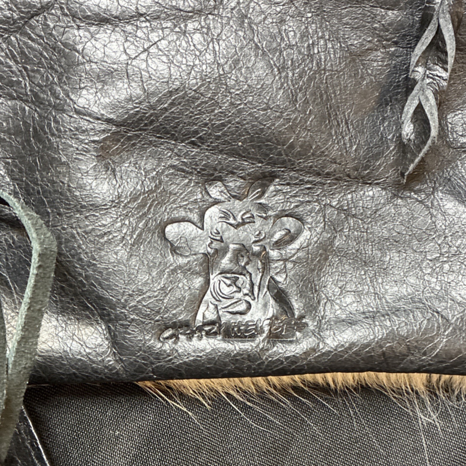 Cactus Leather cow hide fringed Crossbody Western Theme Women’s Bag