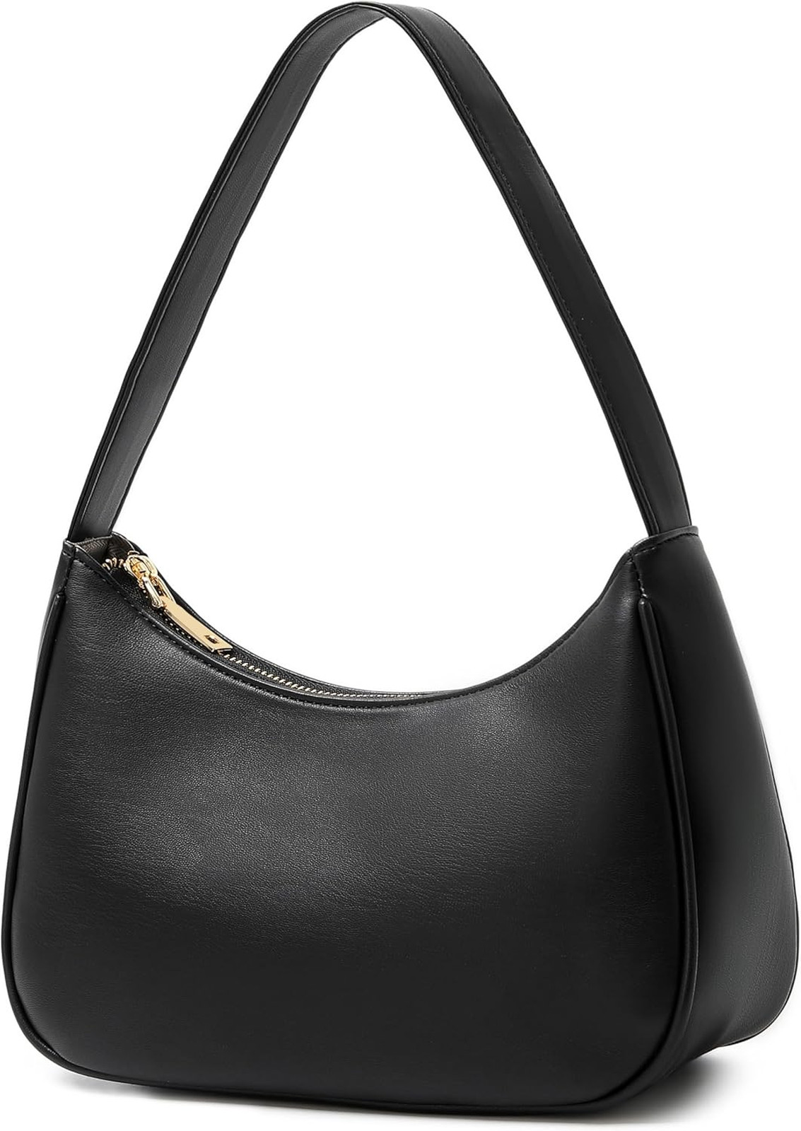 Women’s Shoulder Bag with Zipper Closure, Hobo Tote Purse, Small Crossbody