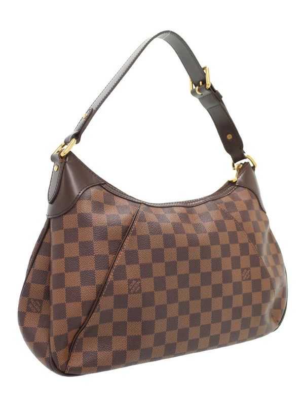 Louis Vuitton Damier Ebene Brown Thames Semi Shoulder Bag
