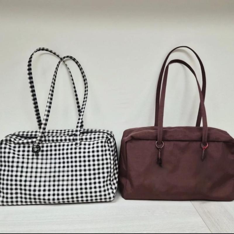 Casual Nylon Shoulder Tote Bag for Women Spacious Everyday Handbag