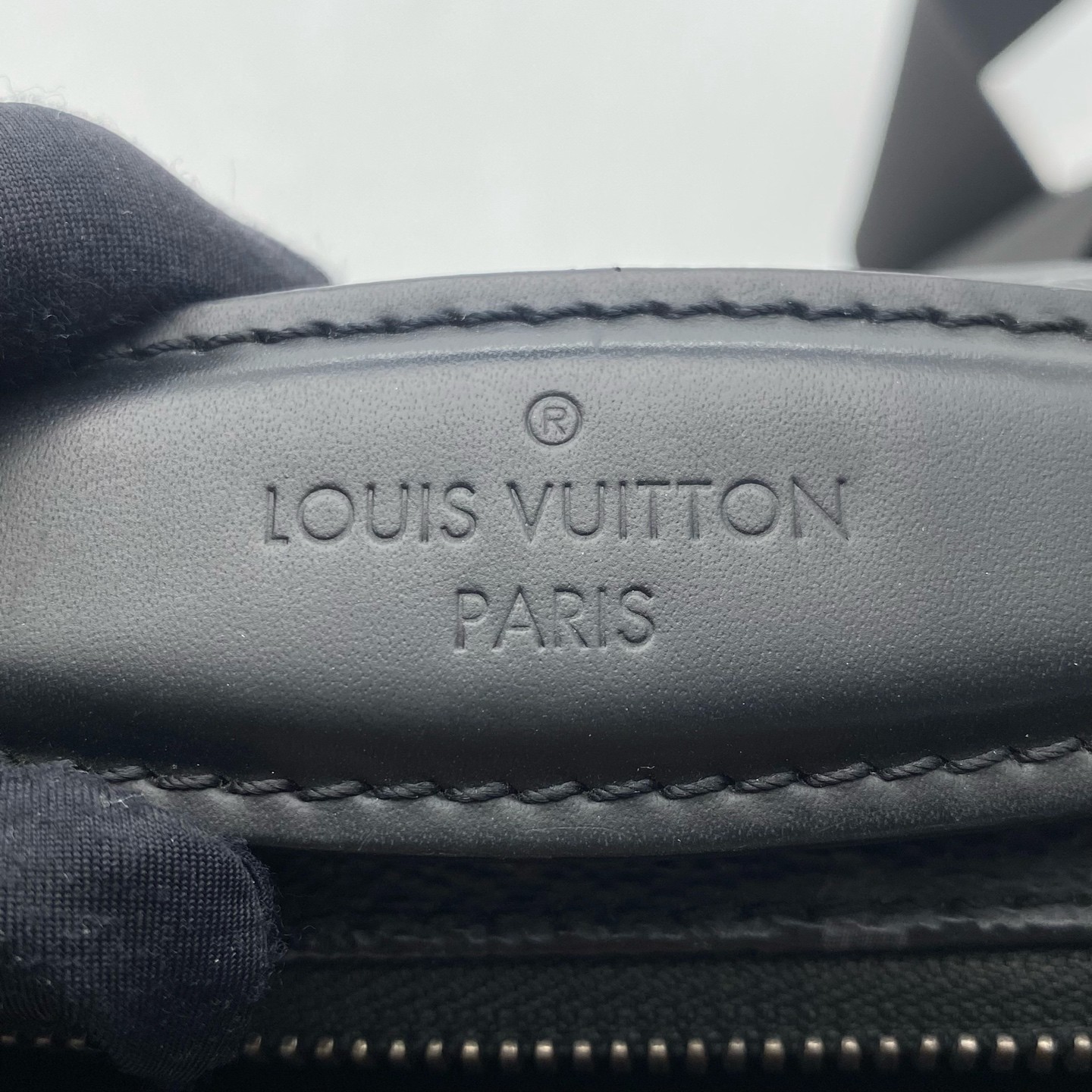 LOUIS VUITTON Black Explorer Monogram Canvas Crossbody Chest Bag