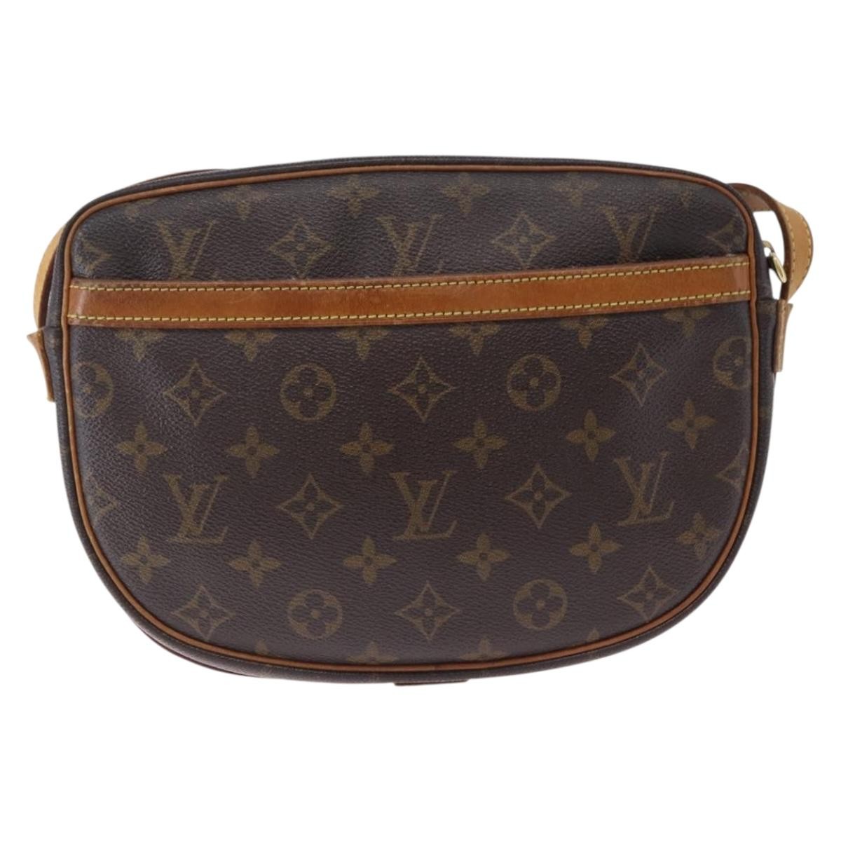 LOUIS VUITTON Monogram Jeune Fille MM Shoulder Bag M51226 LV Auth BA14648