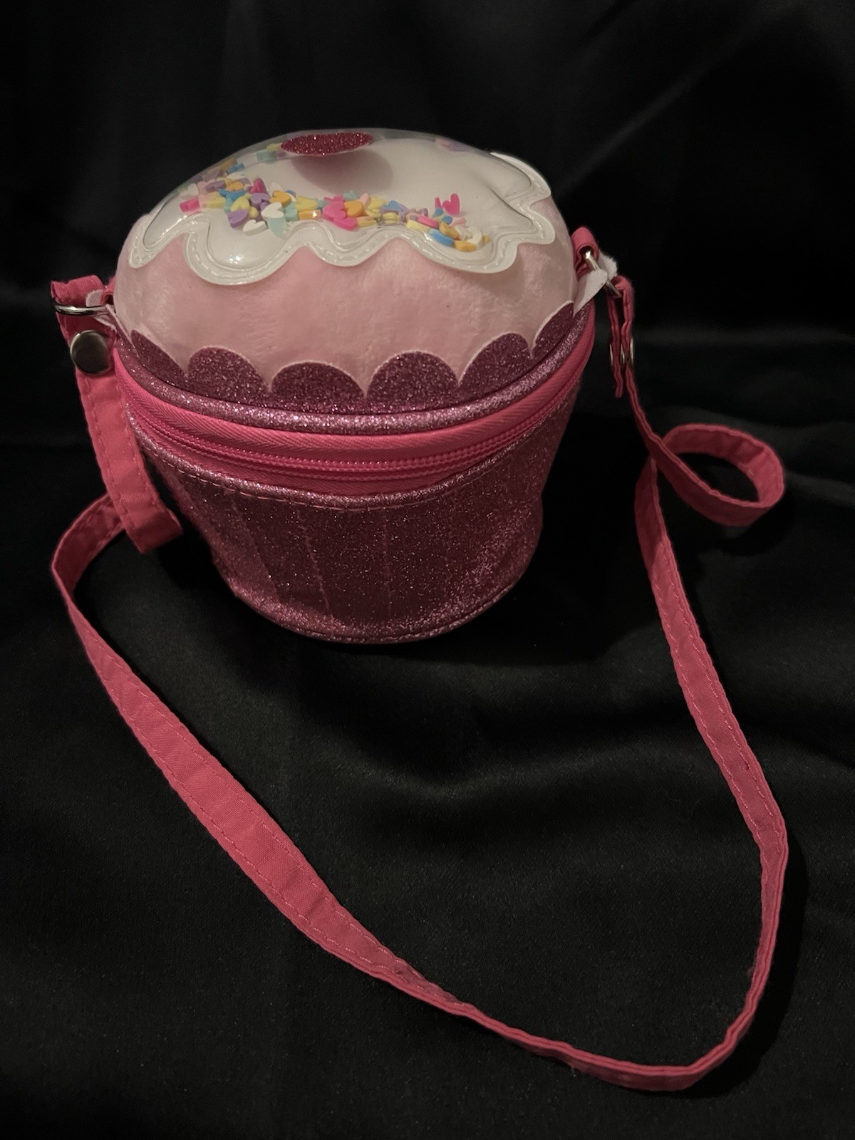 Claire’s Glitter Cupcake Purse