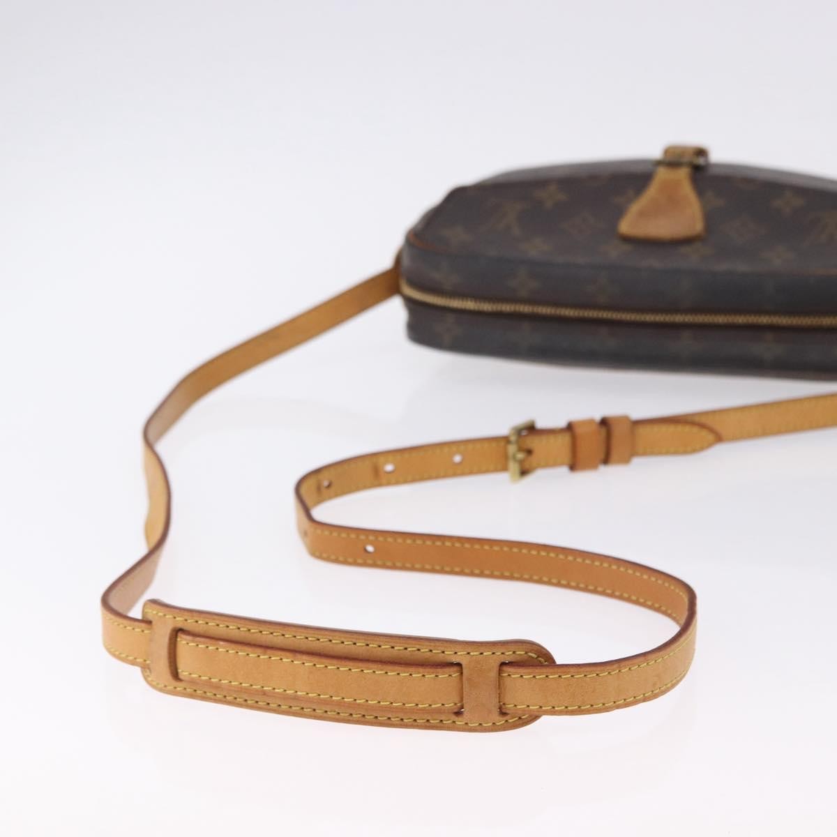 LOUIS VUITTON Monogram Jeune Fille MM Shoulder Bag M51226 LV Auth BA14648