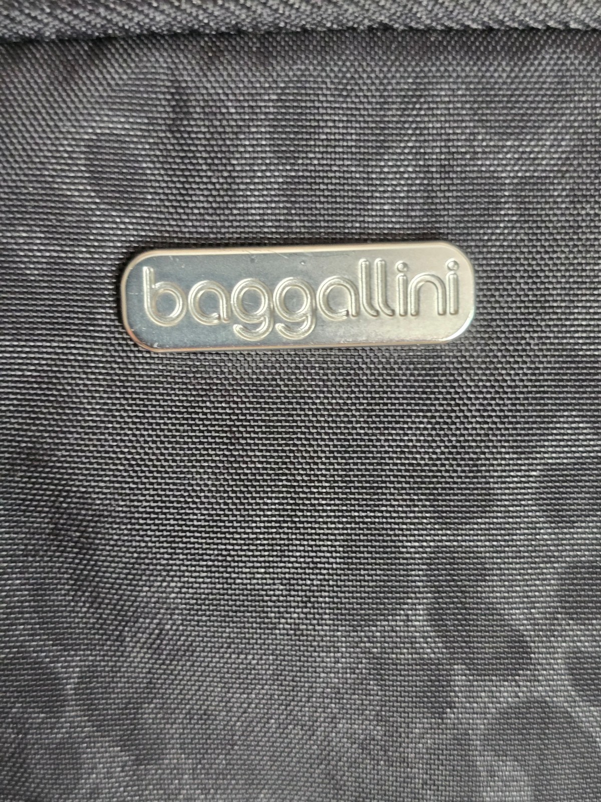 Baggallini Black Leopard Nylon Crossbody Bag Adustable Strap