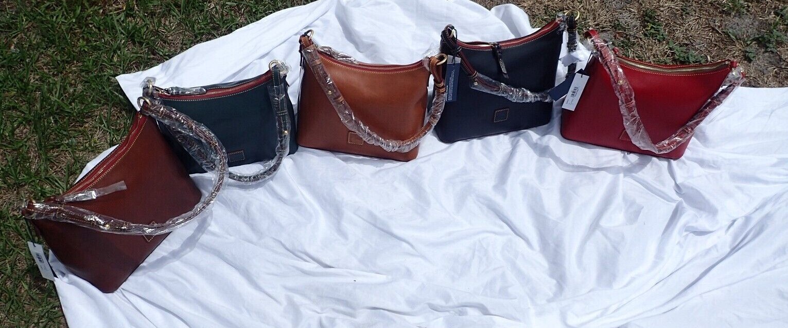 Dooney and Bourke Florentine Hobo Shoulder Bag $328 Original Packaging