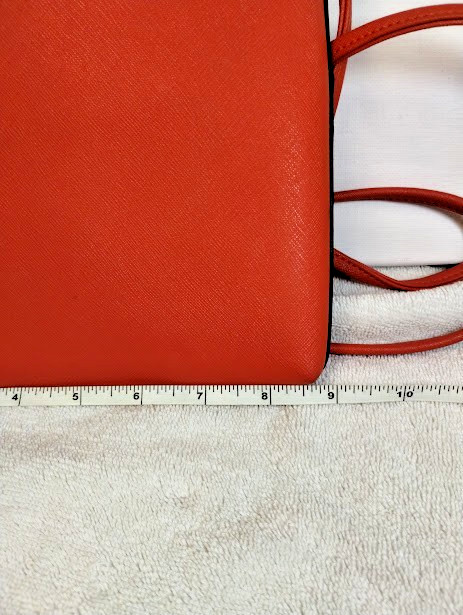 CALVIN KLEIN Womens Orange CROSSBODY Purse, Medium size, Good condition