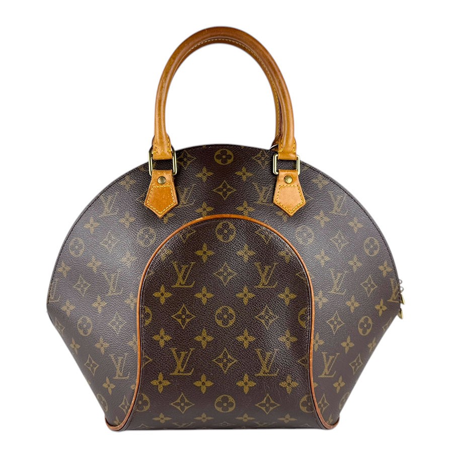 Auth LOUIS VUITTON Monogram Ellipse MM Handbag Brown M51126 – z9213