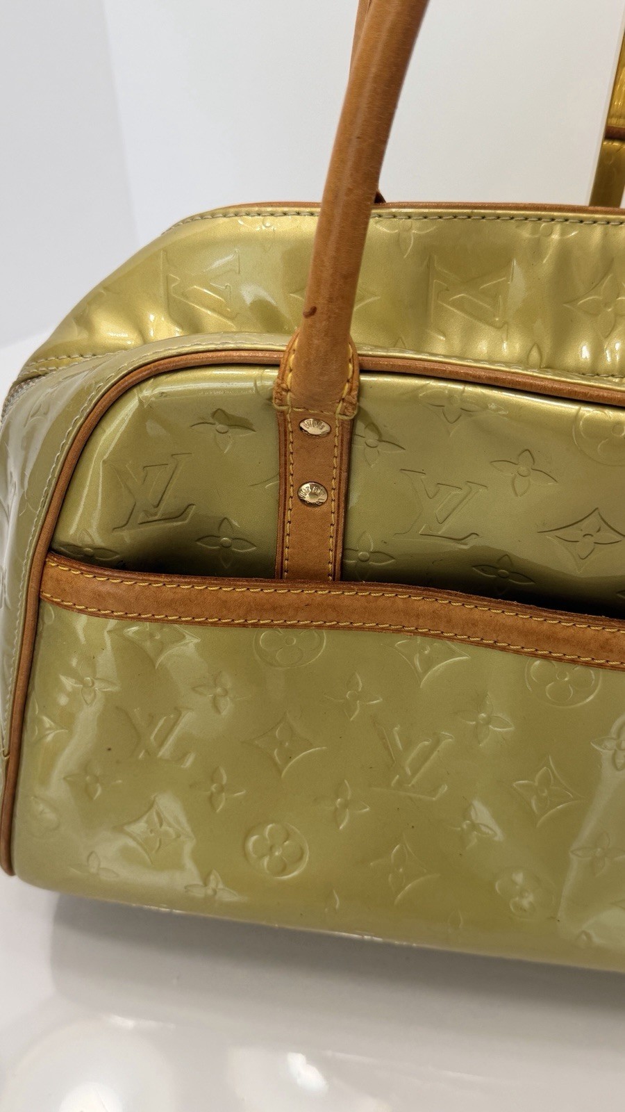 Authentic Louis Vuitton Monogram Vernis Tompkins Bag France