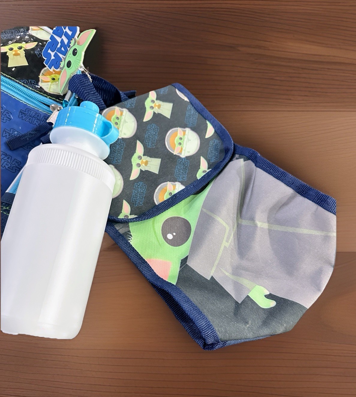 Mandalorian Baby Yoda Grogu 2pc Backpack Lunchbox Set NEW