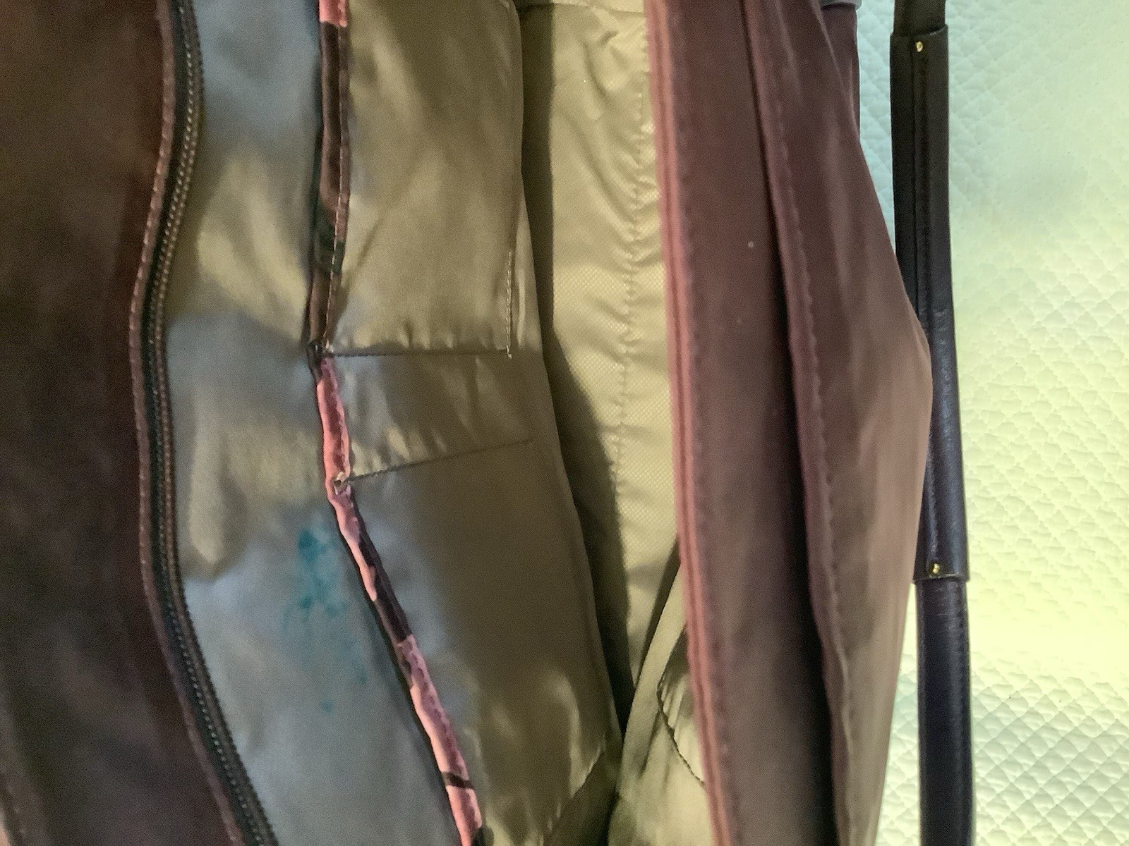 TUMI Voyageur LARGE Travel Tote Bag Purple