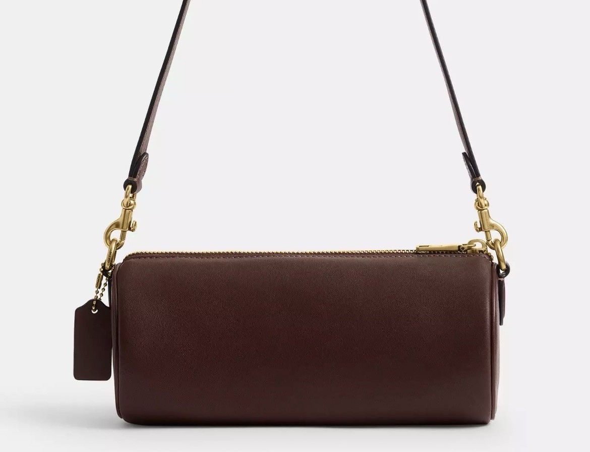Coach Official Barrel Bag CDY80 B4MPL Brass/Maple