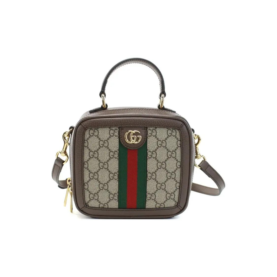Gucci Ophidia Double G Logo Crossbody Handbag Mini Women’s 6.6×3.7×6.4 in