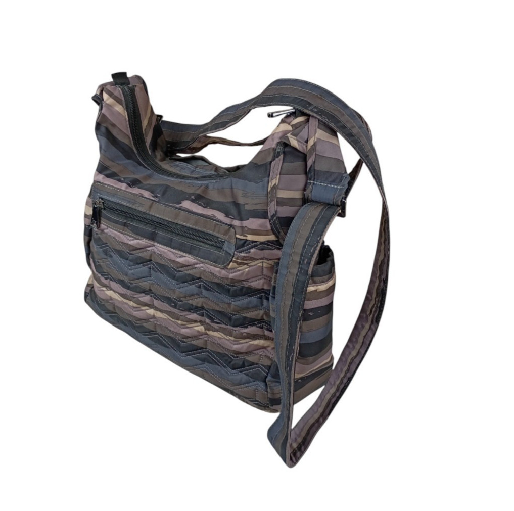 Lug Camper Women’s Painted Pearl Gondola Slouch Tote Cross Body Bag Size 9×12