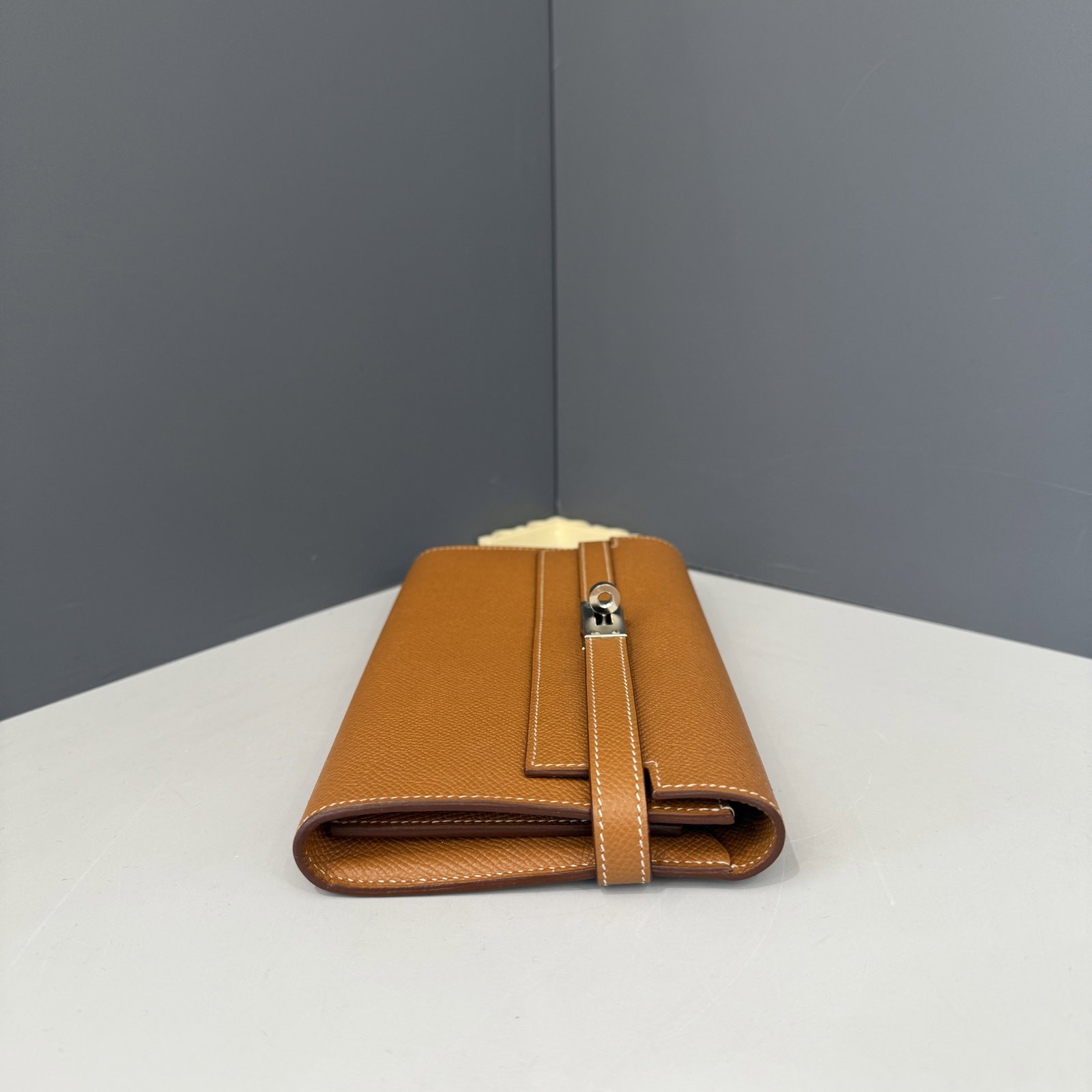 Hermes Kelly Longue Wallet 37 Gold Epsom (vb032326b3)