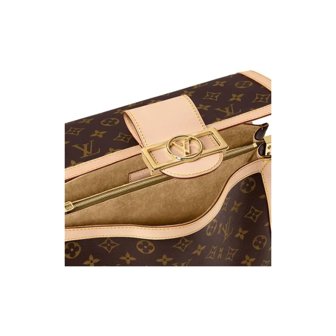 LOUIS VUITTON Dauphine Soft Single Shoulder Crossbody Bag Women’s 11×4.3×7.8 in