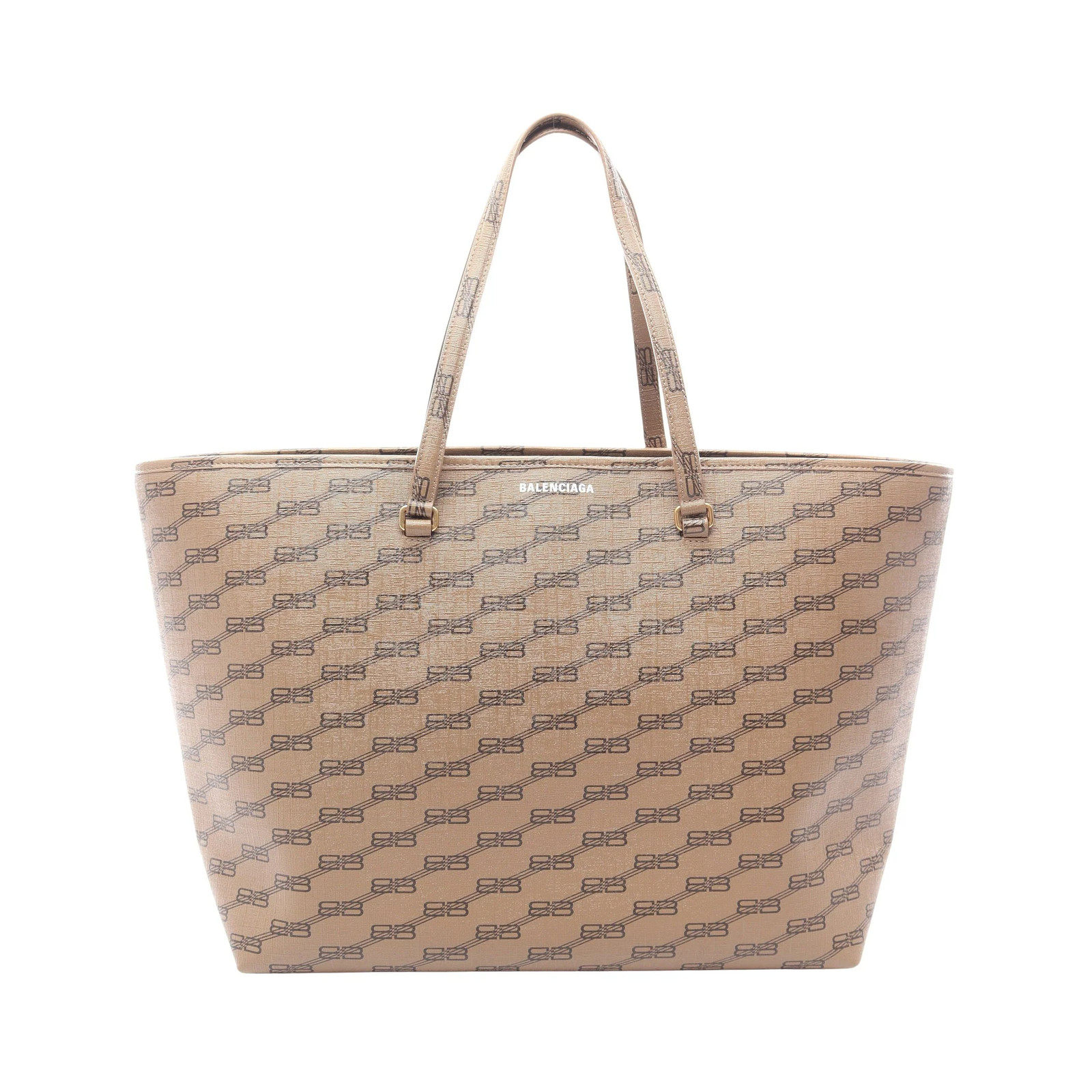 Balenciaga BB Tote Bag Gray PVC #RCB10049