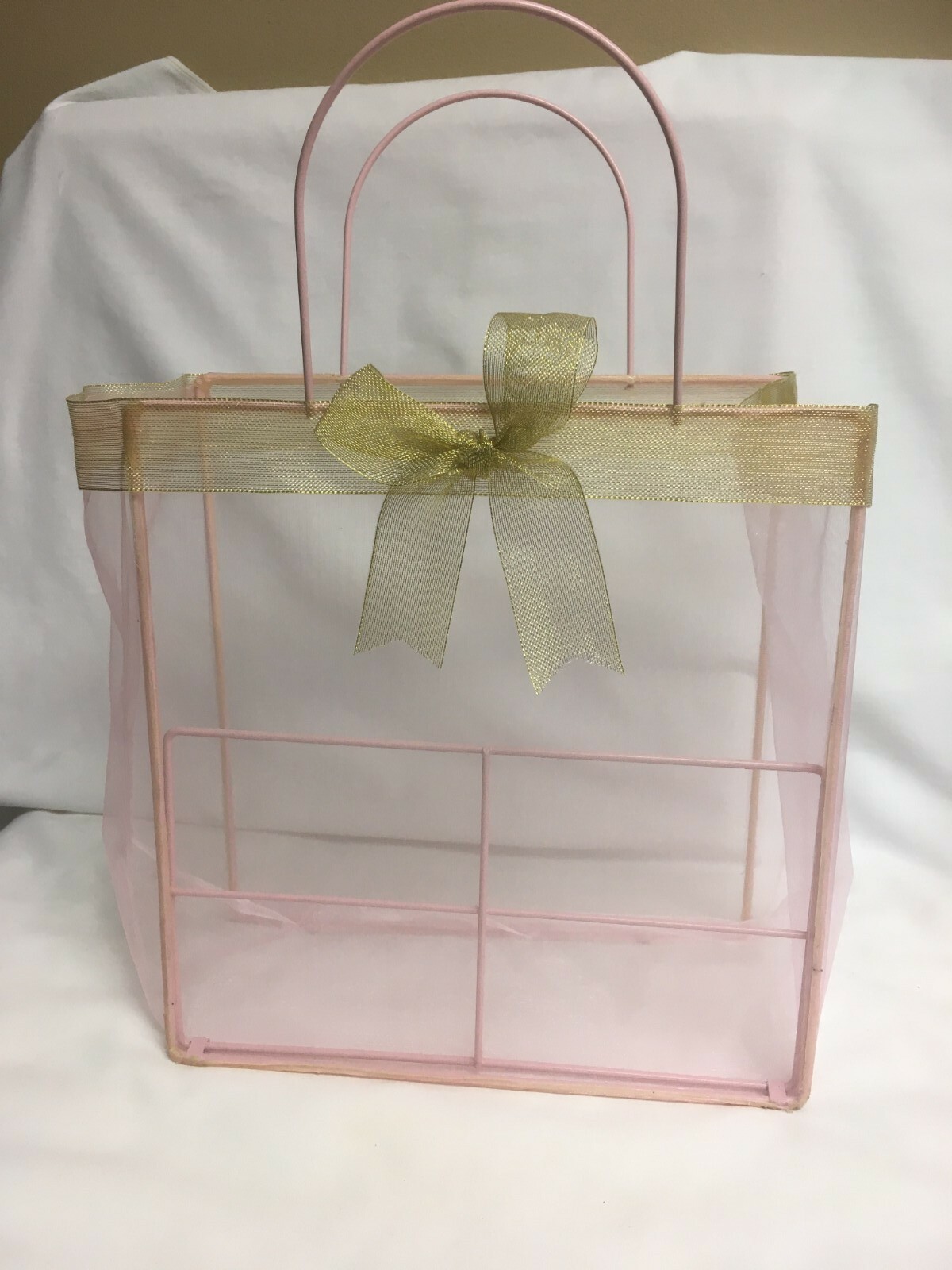 Ladies Small Purse – Multiple Uses – Pink Organza