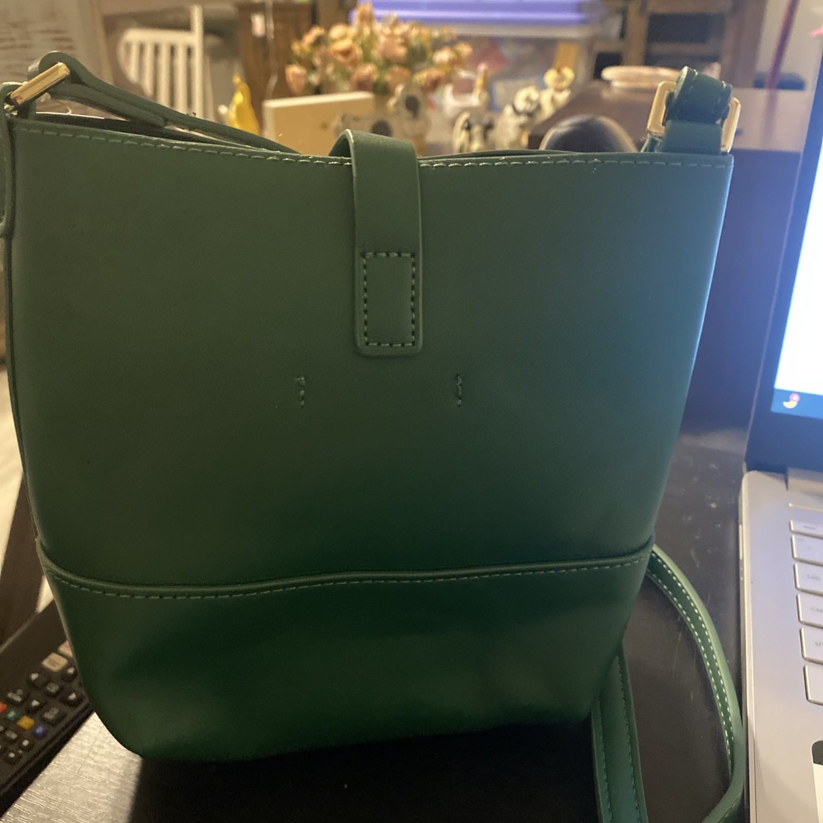 Old Navy Green and Red purses