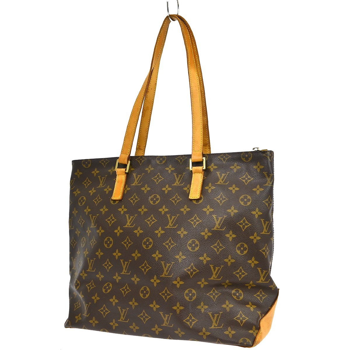 Best03 LOUIS VUITTON CABAS MEZZO HAND TOTE BAG MONOGRAM M51151 AR1010 RQ02761