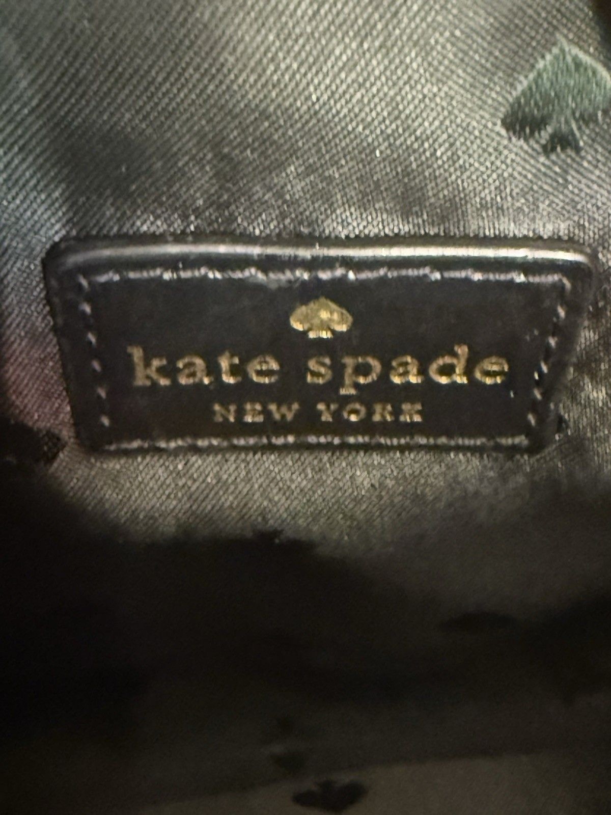 Kate Spade N.Y Ivy Street Amy crossbody/ Black Sz 5.5X9.5X1.75