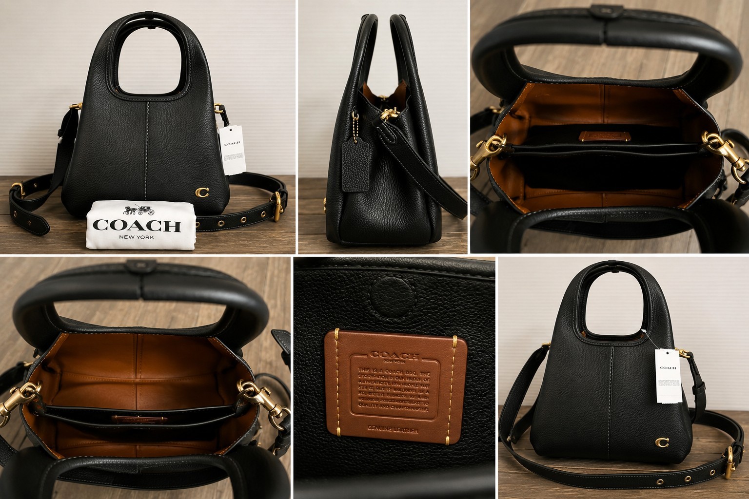 Original Coach Women’s Lana 23 Leather Shoulder Bag – With Tags