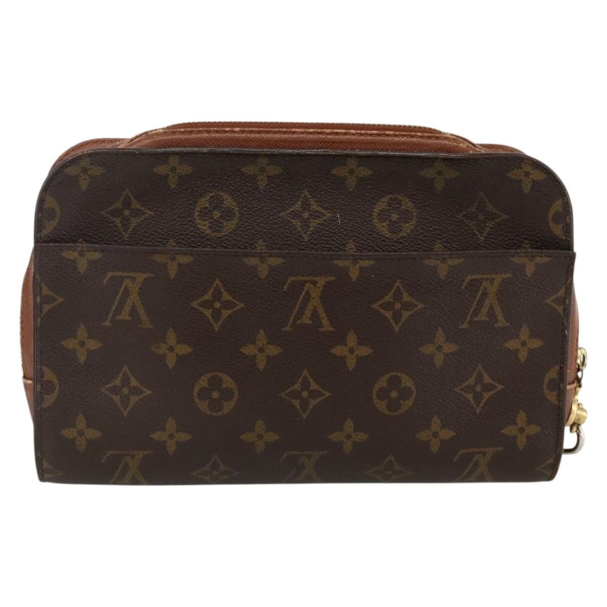 LOUIS VUITTON Monogram Orsay Clutch Bag M51790 LV Auth BA11688