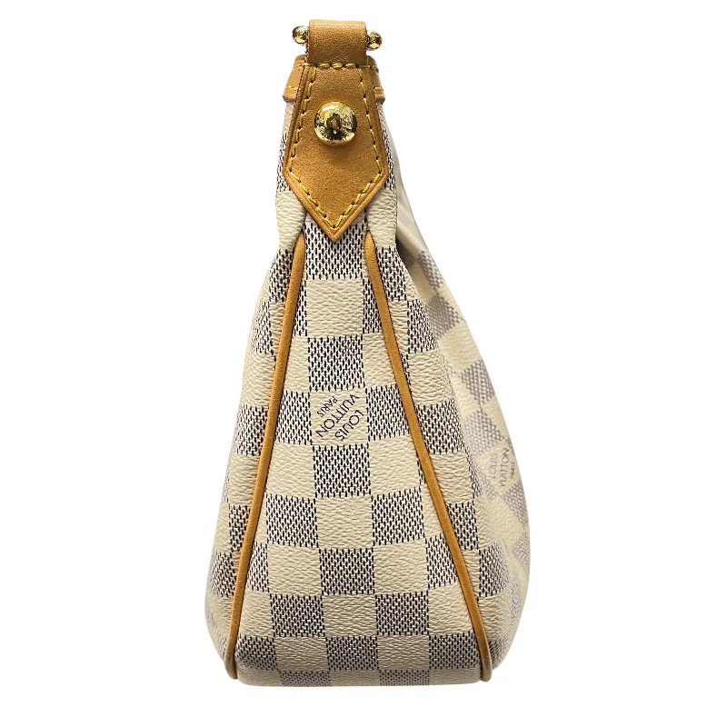 LOUIS VUITTON Siracusa PM White Damier Shoulder Bag N41113 #OKB8618