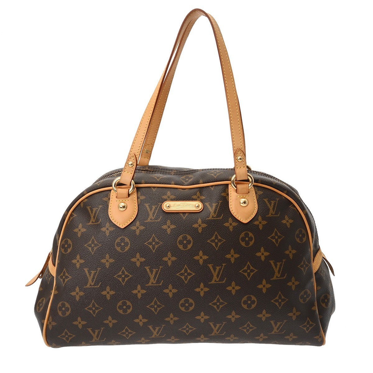 Louis Vuitton Montoruguiyu GM M95565 Shoulder Bag Monogram Canvas Brown #WB2733