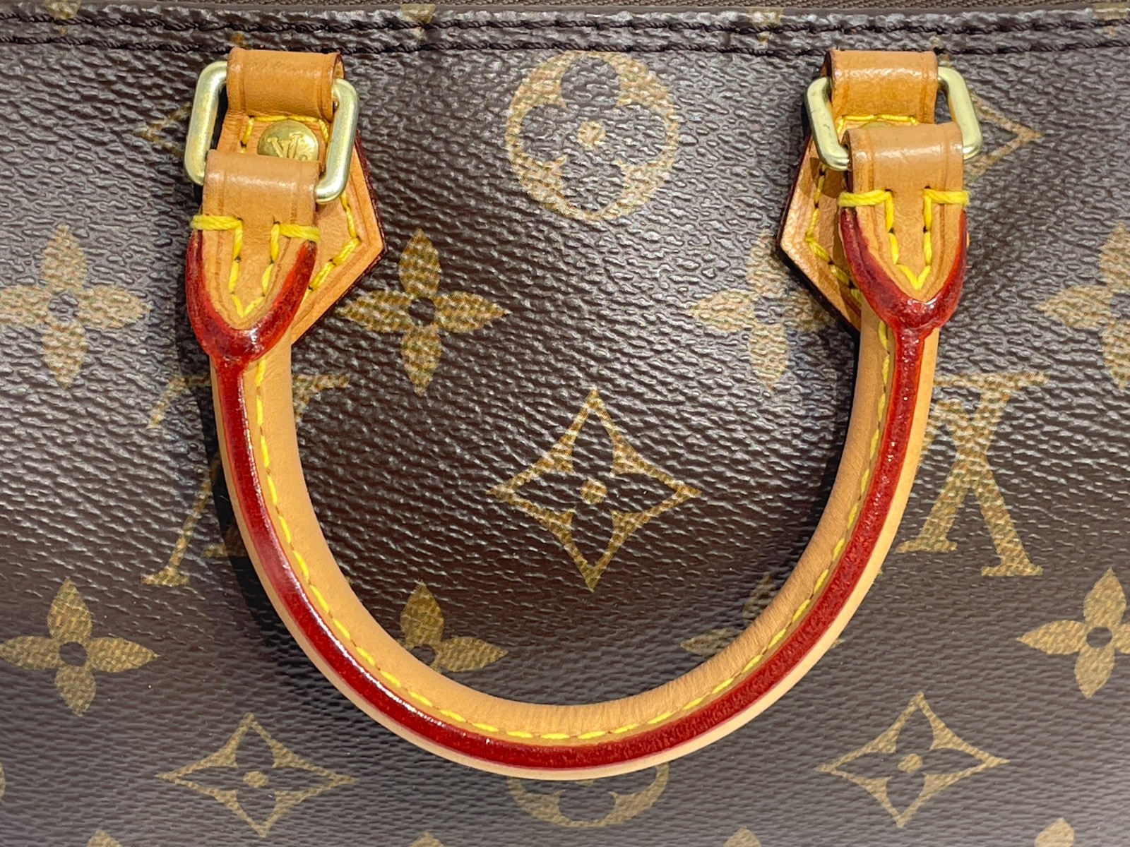 Authentic Louis Vuitton Nano Speedy Monogram Bag Used