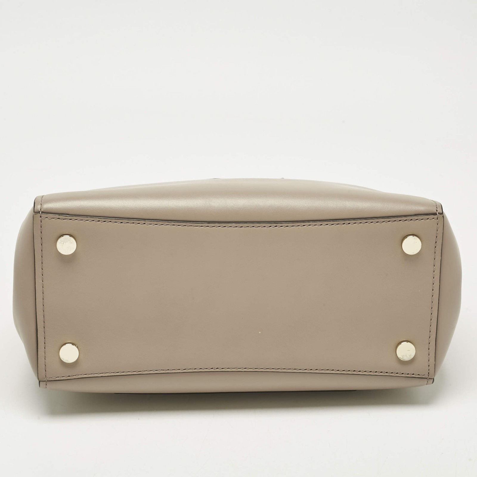 Michael Kors Benning Large Beige Leather Satchels