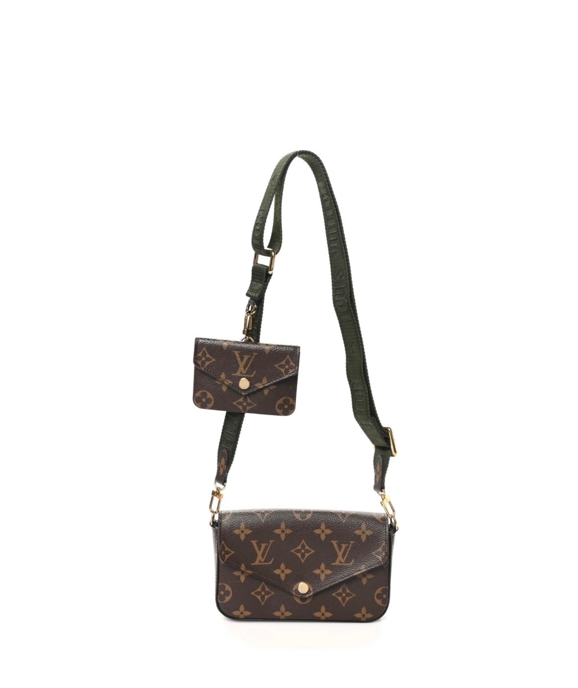 Louis Vuitton Monogram Canvas Felicie Strap & Go Crossbody, Gently Pre-Loved