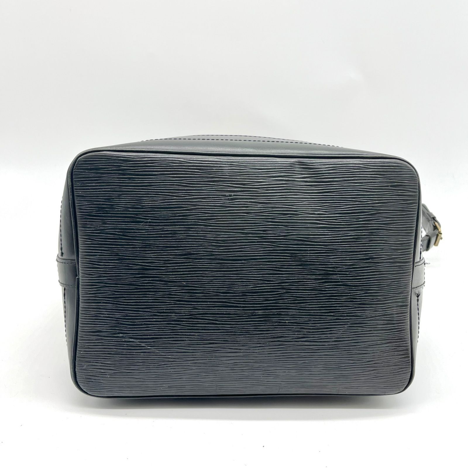 Auth Louis Vuitton Epi Noé Noir Shoulder Bag Noir Black M59002 2Y6113