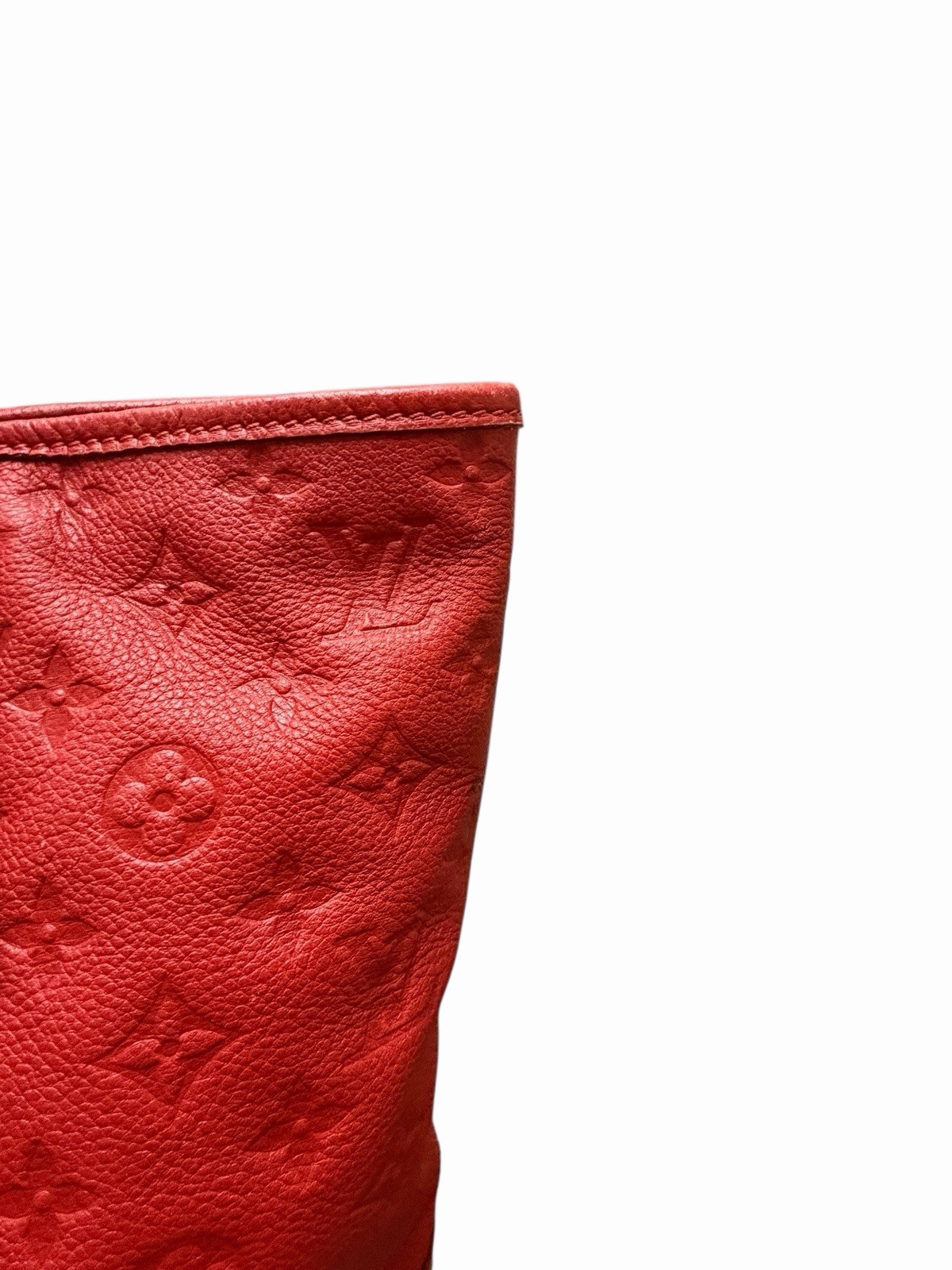 Louis Vuitton Monogram Empreinte Citadine PM Tote Bag Red/Orange